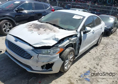2019 Ford Fusion Se из США, поврежденный, VIN 3FA6P0HD3KR229648